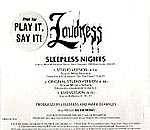 Loudness : Sleepless Nights